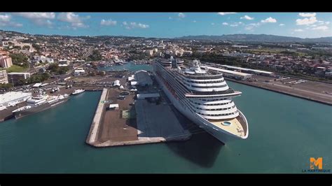 Msc Fantasia Inaugural Call In Martinique Youtube