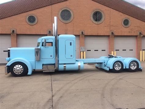 Stretched Out Peterbilt Large Truck
