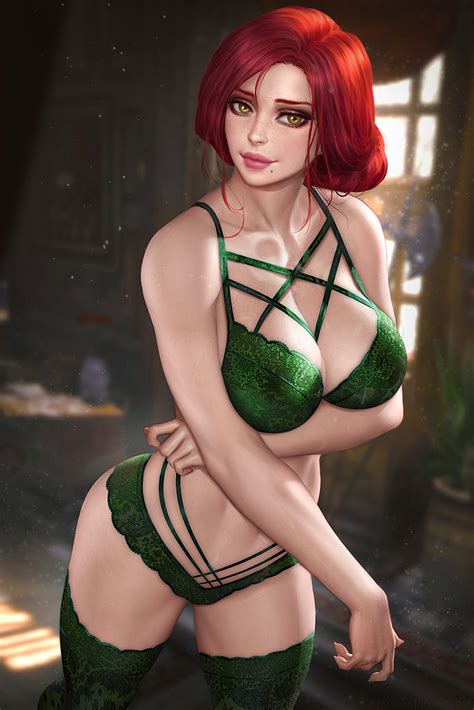 Triss Merigold The Witcher And 1 More Drawn By Neoartcore Danbooru