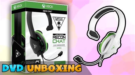 Turtle Beach Recon Chat White Headset Unboxing Youtube