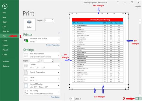 How To Customize Printing In Excel