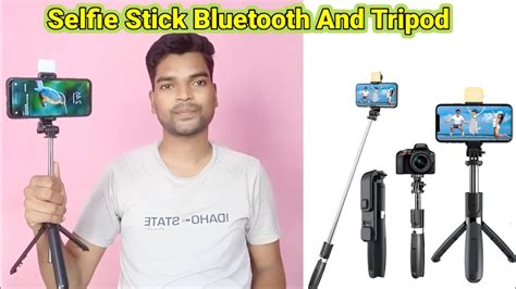 Selfie Stick Unboxing And Review Selfie Stick Tripod Wireless