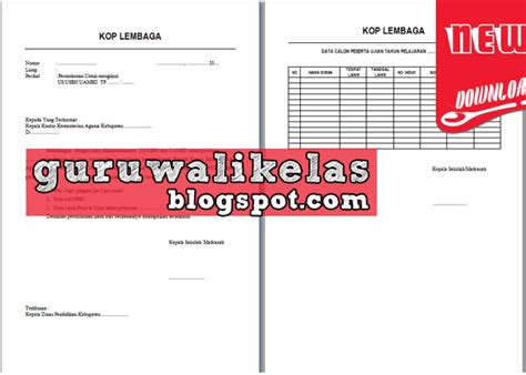 Permohonan matrikulasi kpm sesi 2019/ 2020 online. Contoh Surat Permohonan Penyelenggara US UM USBN UAMBD ...