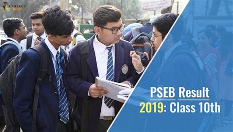 Pseb Class 10th Result 2019 Announced School Of Education Student