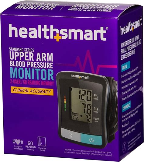 Healthsmart Digital Standard Wrist Blood Pressure Monitor With