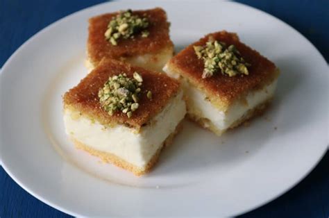 For example, in syria and palestine they make the recipe with i use yogurt or sour cream because it give the cake a creamy flavor that's irresistible. Maamoul Mad b Ashta (Lebanese Dessert) by Zaatar and Zaytoun