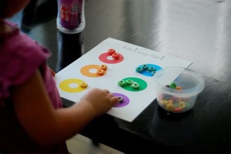 Better Than I Could Have Imagined Fruit Loop Sort Printable Toddler