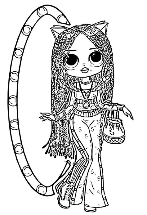 Printable Lol Omg Stellar Babe Coloring Page In 2021 Cute Coloring