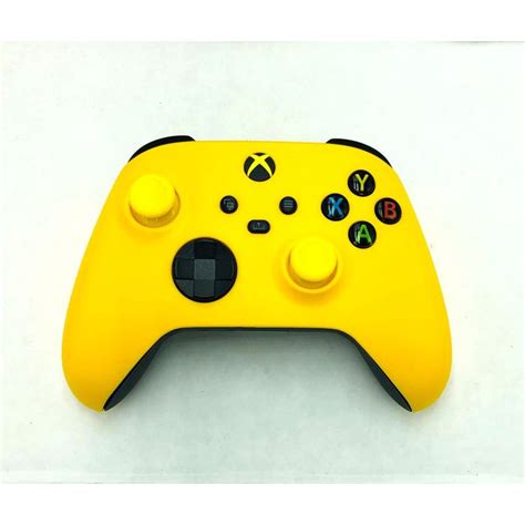 Custom Microsoft Wireless Core Controller Xbox Series X S One Yellow