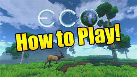 Eco Game Tutorial Youtube