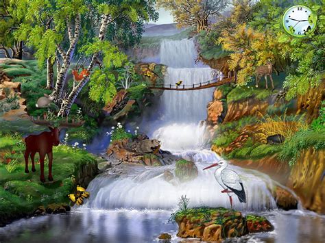 Download free wallpapers and screensavers. Magic Of Nature - Free Nature Screensavers