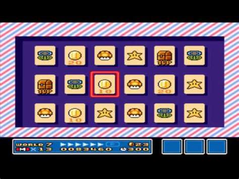 This game has unused enemies. Super Mario Bros 3 - Card Game Solutions - SNES - YouTube