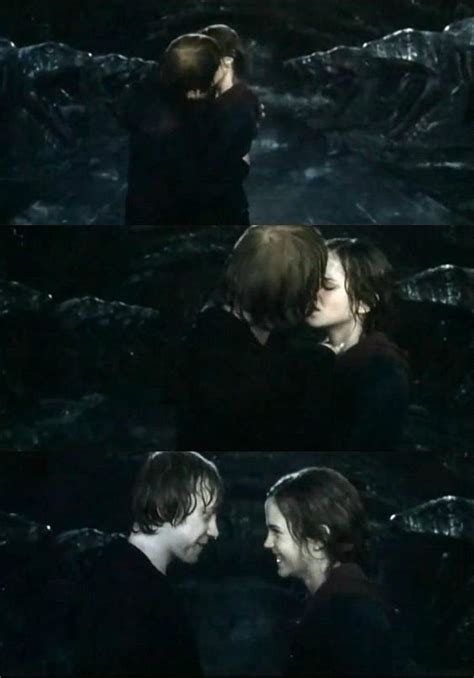 Hermione Granger Photo Ron And Hermione Kiss Spoiler Alert Ron And