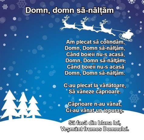 Versuri Colinde De Crăciun 2023 Colinde Românești Care Se Cântă De