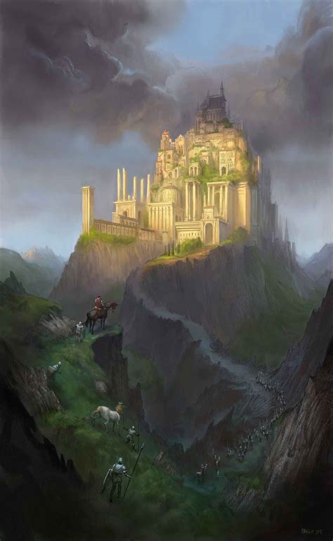Fantasy City Fantasy Castle Fantasy Places Fantasy World Heroic