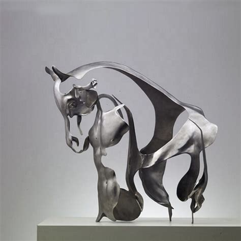 Famous Abstract Stainless Steel Modern Metal Art Sculpture