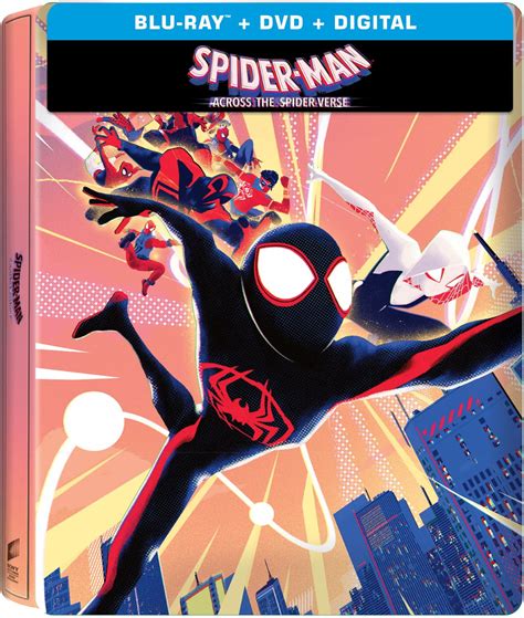Spider Man Across The Spider Verse Blu Ray Dvd Digital Steelbook Hot Sex Picture