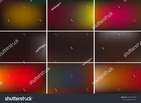 Set Plain Vector Background Designs Stock Vector Royalty Free