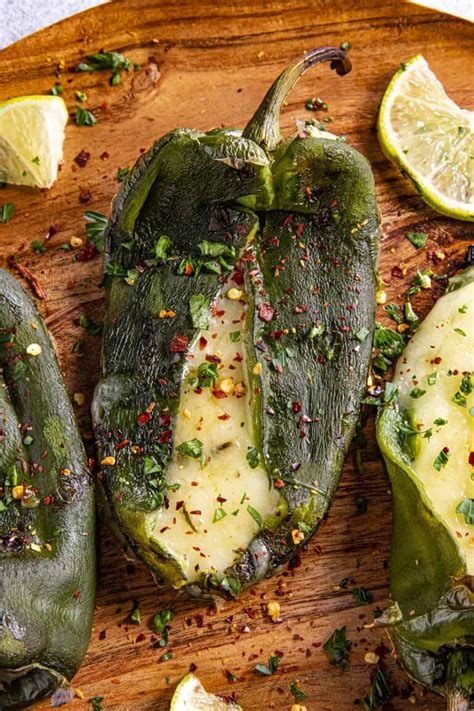 Grilled Cheese Stuffed Poblano Peppers Recipe Chili Pepper Madness