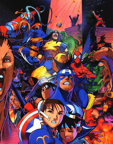 Marvel Super Heroes Vs Street Fighter Cps Ii GuÍa De Movimientos