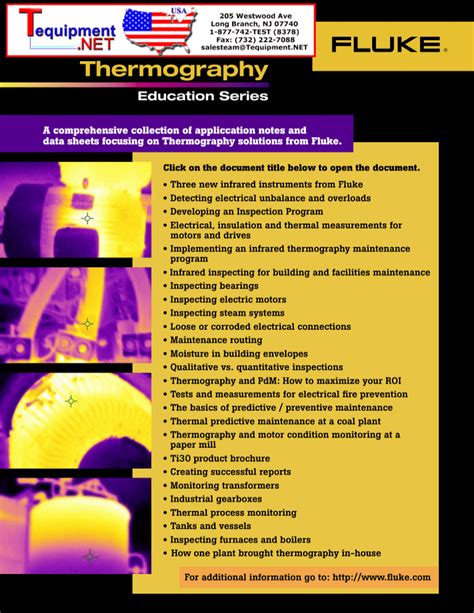 Thermography Tequipmentnet