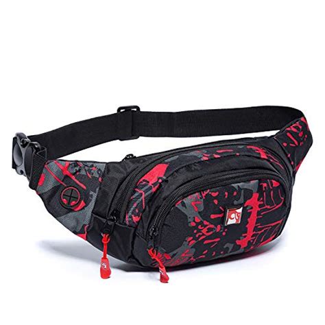 Hawxung Waist Pack Bag Fanny Pack For Men And Women Waterproof Hip Bum Bag With Large Capacity