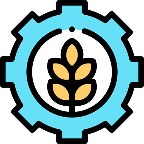 Agronomia ícones de agricultura e jardinagem grátis
