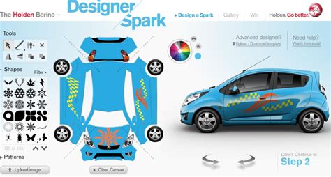 Designerspark Create Your Own Holden Barina Spark Car