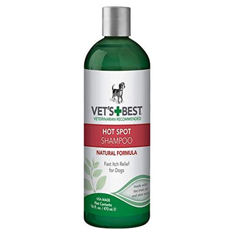 Buy Vets Best Hot Spot Itch Relief Shampoo For Dogs Relieves Dog Dry