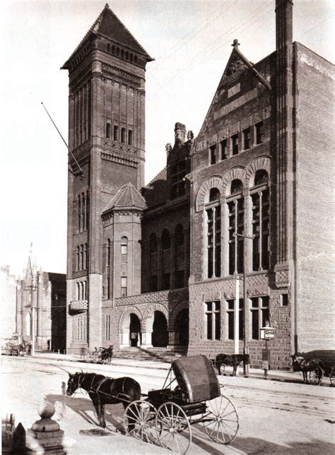 Original Los Angeles City Hall Broadway Downtown La Circa 1890