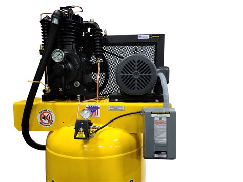 5 Hp Air Compressor 80 Gallon 3 Phase Silent Air System