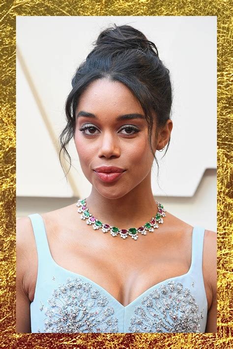Laura Harrier Goes ‘green For The Oscars 2019 Red Carpet