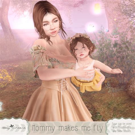 Second Life Marketplace Sc Say Cheese Mommy Makes Me Fly