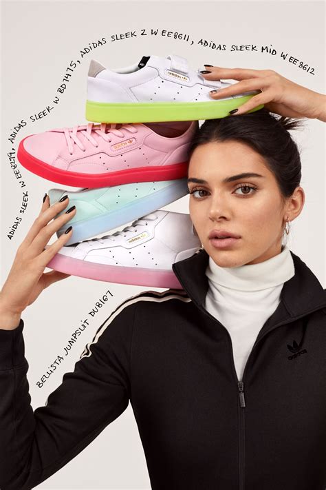 Kendall Jenner Adidas Originals Sleek And Ballista Campaign Star Style