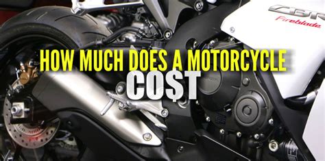 Use this calculator to estimate the bike price you can afford given a set monthly loan payment. So How Much Does a Motorcycle Cost? - SoloMotoParts.com