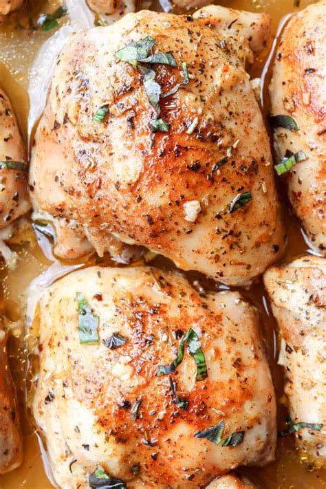 By using chicken thighs, you can rest assured that your chicken won't dry out and your rice will be. Baked Tender Chicken Thighs Recipe (VIDEO) - Valentina's ...