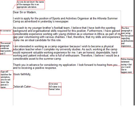 Maybe you would like to learn more about one of these? London School of English: How to Write: Formal Letter or Email