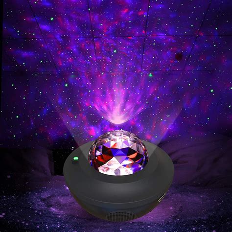 Led galaxy starry night light laser projector ocean star sky music