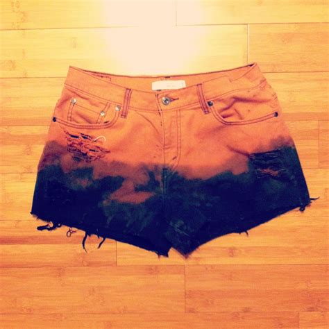 Diy Black Bleached Shorts Bleached Shorts Clothes Casual Shorts