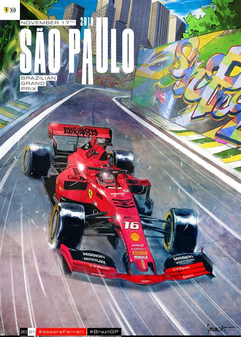 Maybe you would like to learn more about one of these? Pin by ryan on 2019 Ferrari F1 Posters in 2020 | Ferrari poster, Classic racing cars, Brazilian ...