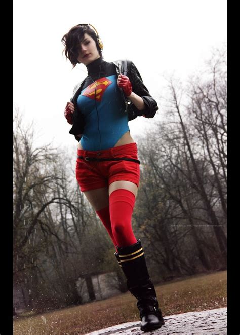 Sexy Nerds Cosplay Woman Best Cosplay Supergirl Cosplay