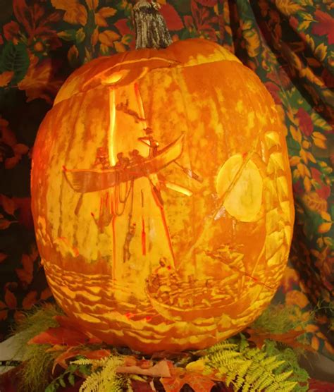 The Incredible Narrative Pumpkin Carvings Of Jeff Stikeman If Its