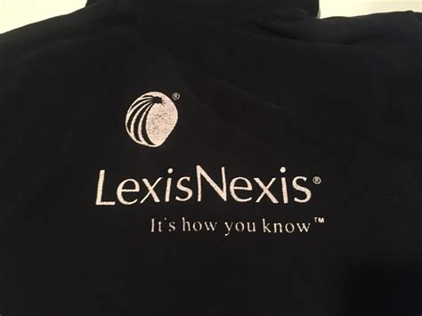 Vtg LexisNexis Graphic Tech Technology Logo Promo Adv… - Gem