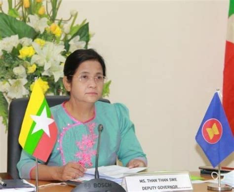 Birmanie SociÉtÉ La Vice Gouverneure De La Banque Centrale Daw