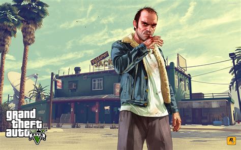Grand Theft Auto V 014 Trevor Philips Tapety Na Pulpit