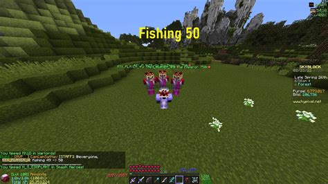 Fishing 50 Hypixel Skyblock Youtube