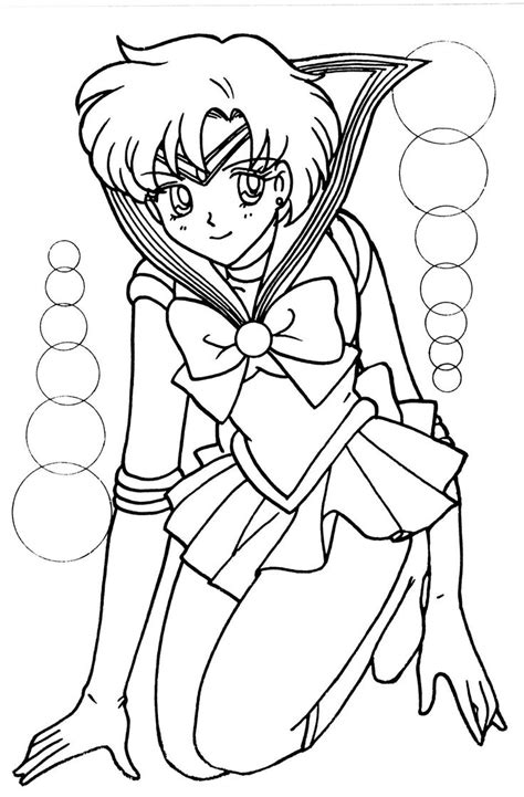 Sailor Mercury Coloring Book Xeelha Sailor Moon Stars Sailor