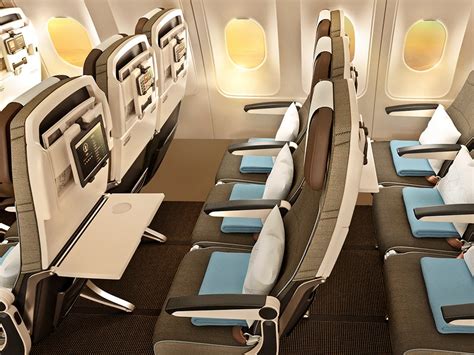 Etihad Airways Redesigns Economy Class With ‘ergonomic Seats