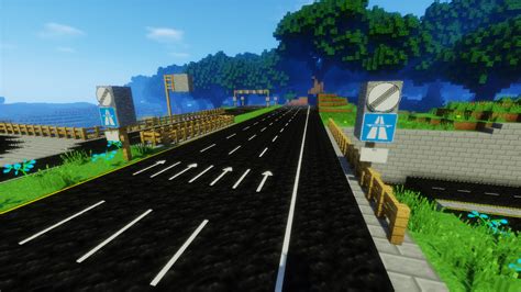 Roads In Minecraft 20 The Most Realistic Road System In Minecraft