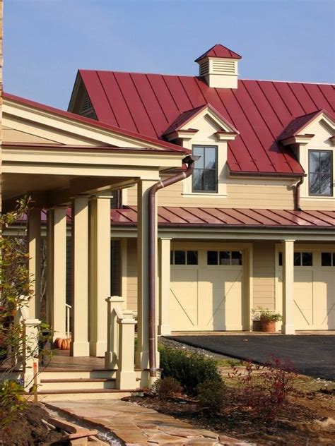 Metal Roofing Colors And House Facade Choosing The Right Combination